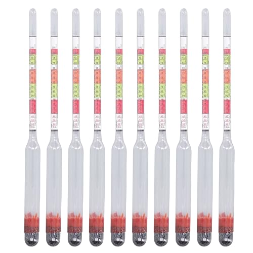 Miniatura 1 de 10 unids de triple escala hidrómetro alcohol medidor de cerveza herramientas para restaurante casero elaboración de cerveza