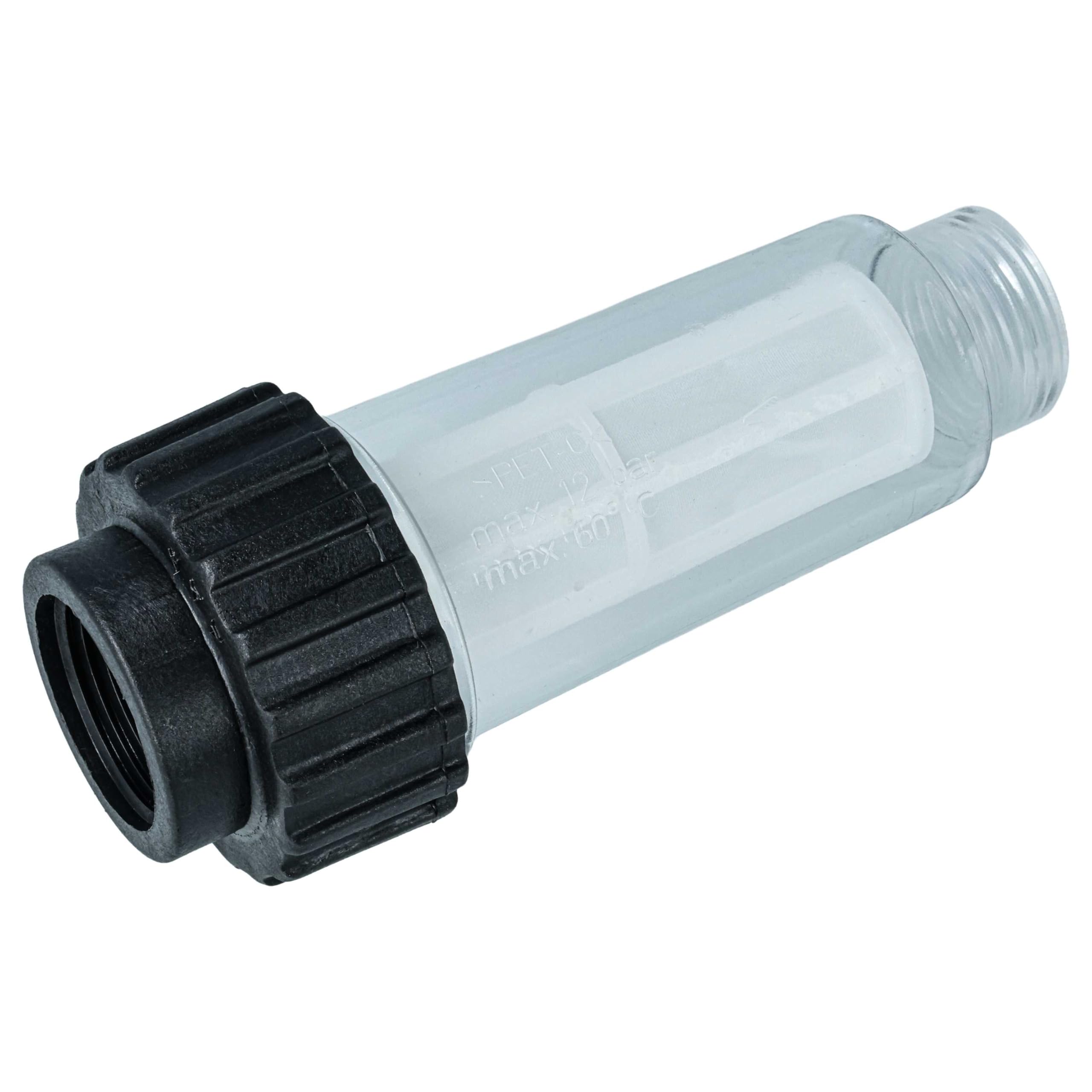 vhbw 10x Filtro antisporco compatibile con Kärcher K 5.91 MD, K 5.85 M, K 5.80 M T 200 idropulitrice con attacco 3/4” AG - con alloggiamento