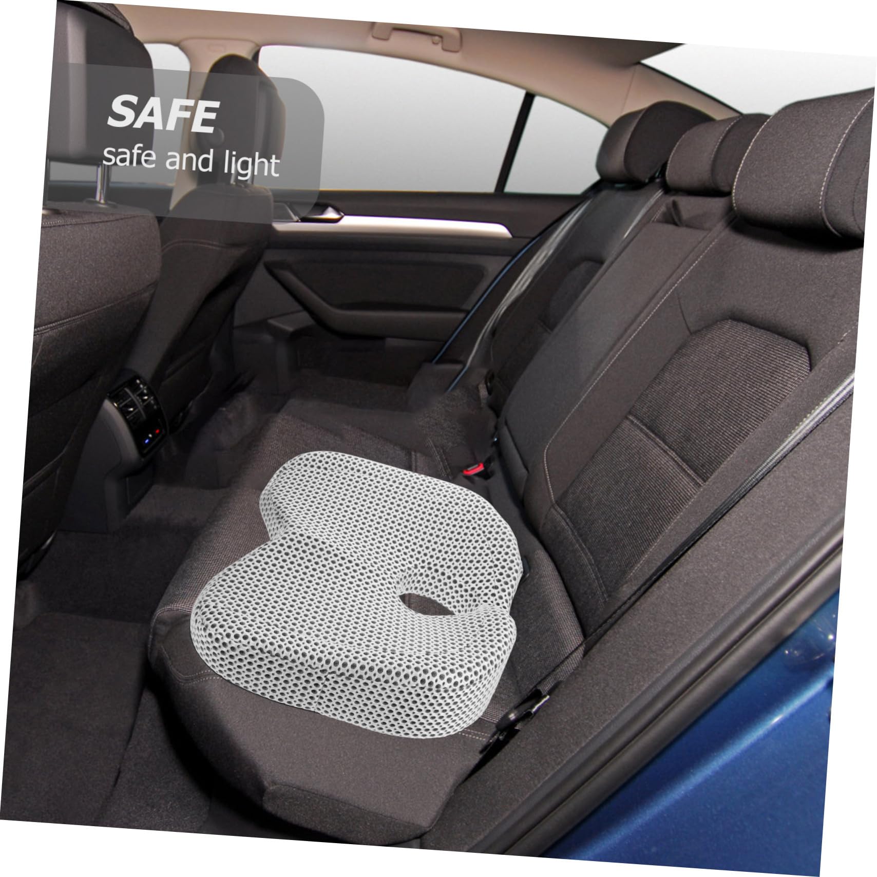 Cabilock Cojín para Asiento De Coche Almohadilla para Silla De Oficina Soporte De Espuma Viscoelástica para Silla De Escritorio