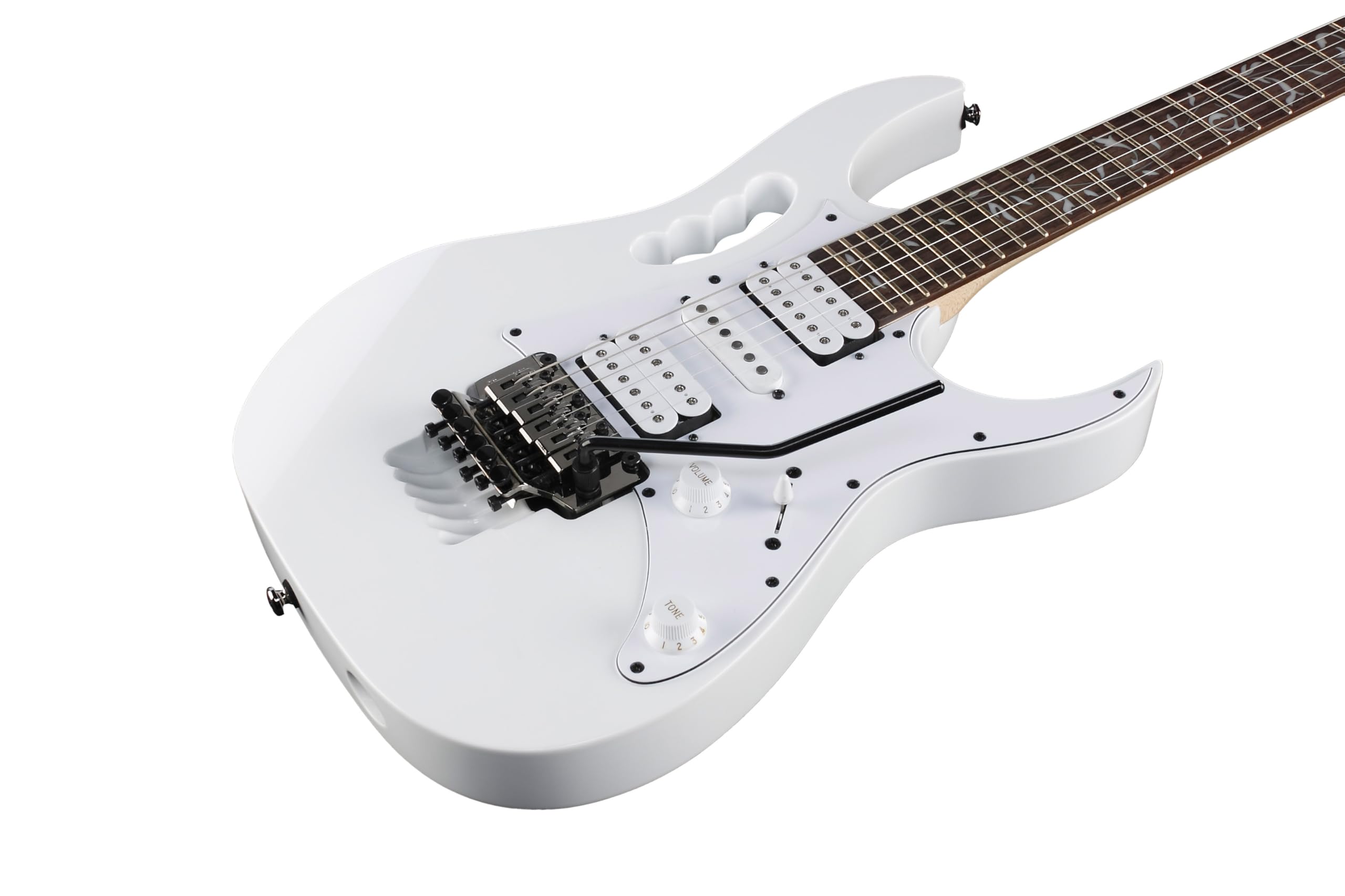 Amazon.com: Ibanez JEMJR Steve Vai Electric Guitar - White Bundle