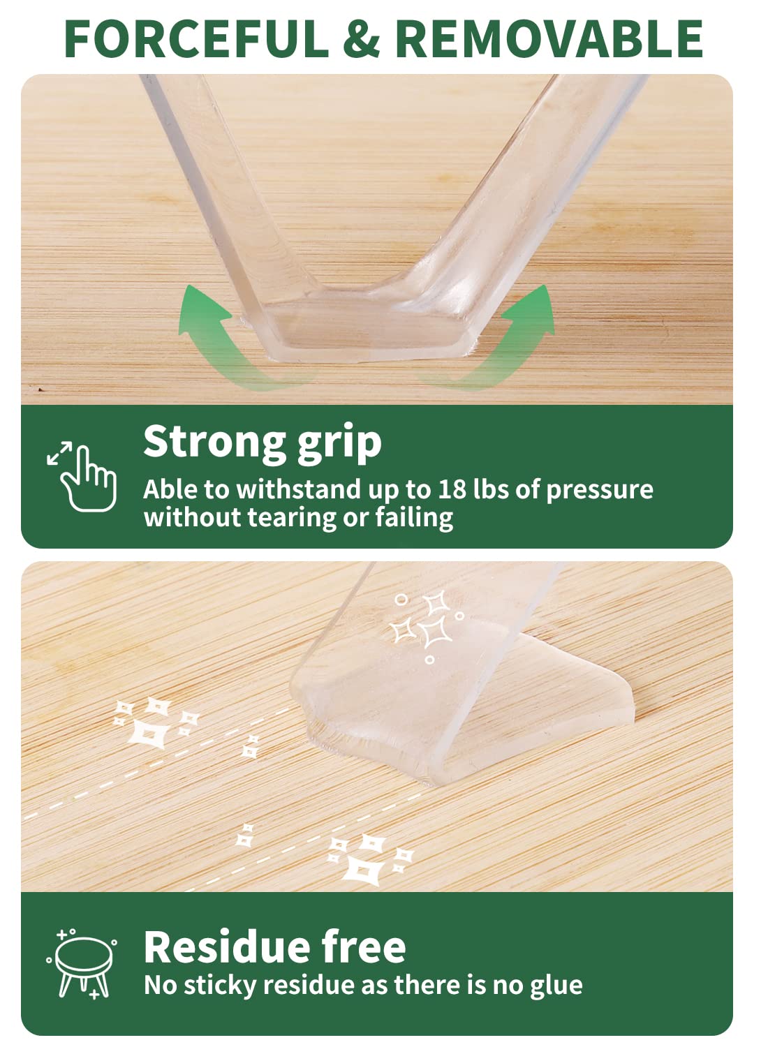 Double Sided Tape Heavy Duty Nano Mounting Clear 2 Rolls
