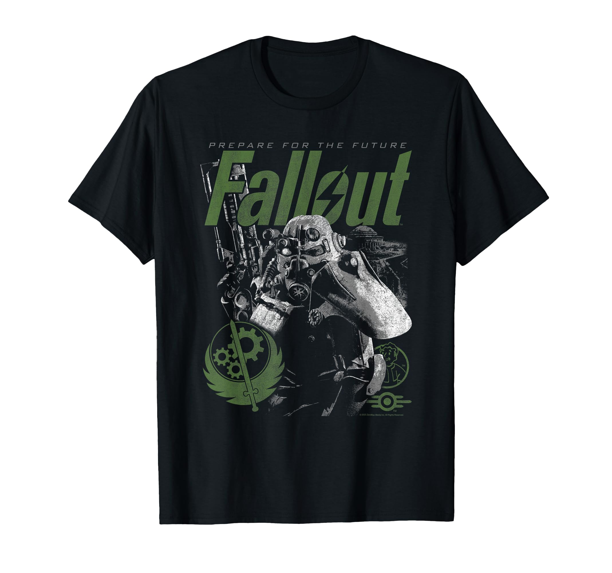 Fallout Video Game Brotherhood of Steel Armor T-Shirt