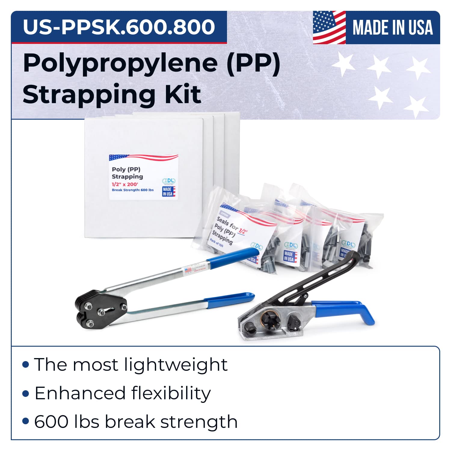 IDL Packaging USA Made 1/2