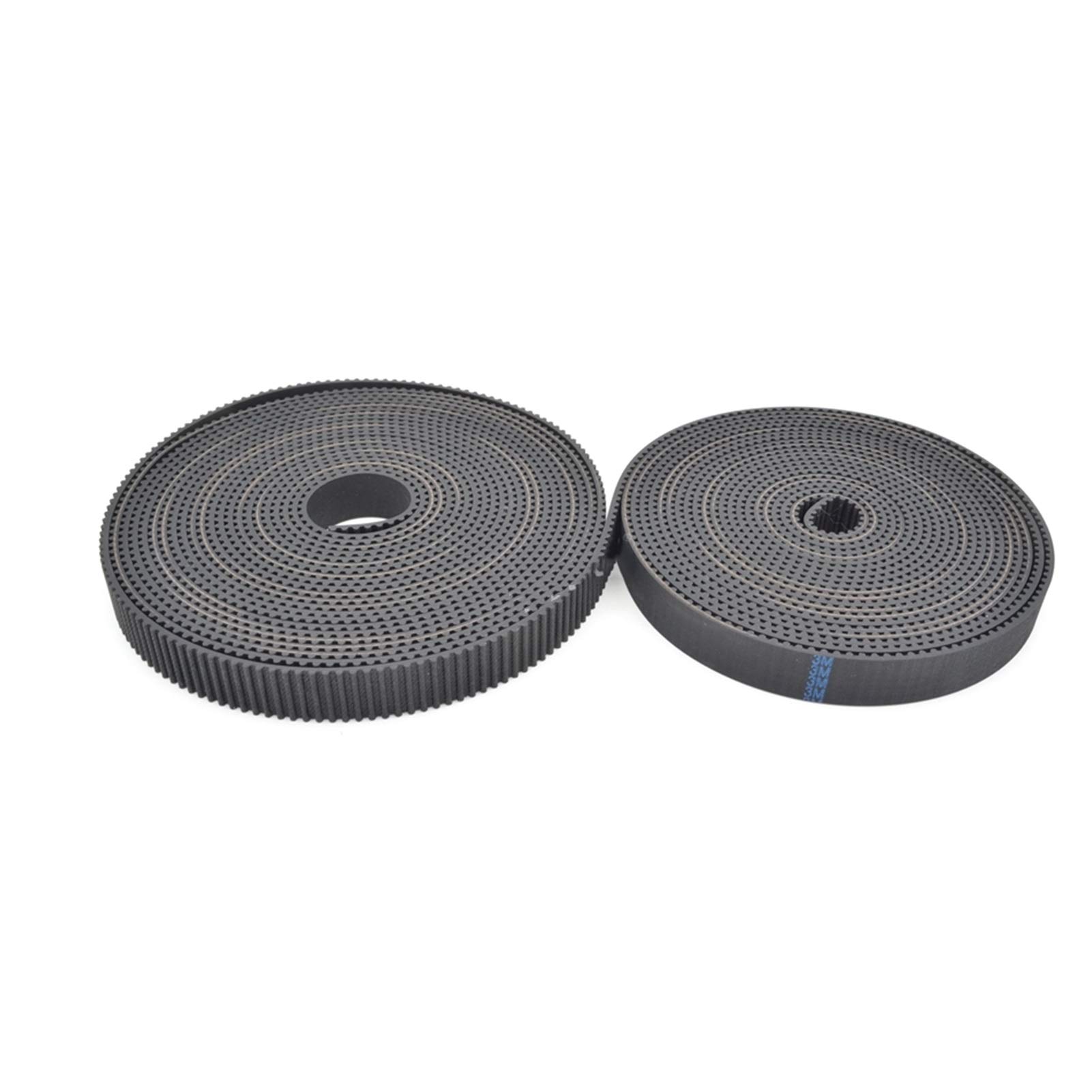 Geeyu ZHaonan-Zahnriemen ARC HTD3M Zahnriemen, Breite 15 mm, Länge 10000mm, Gummifaser, HTD3m-15mm Öffnen Sie Synchrongürtel, 10 Meter Ersatzteile
