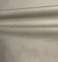 Tecido Suede Veludo Bege Claro Marfim Liso 1,40m largura - Para Sofá Cadeira Capa Almofada SVL-01