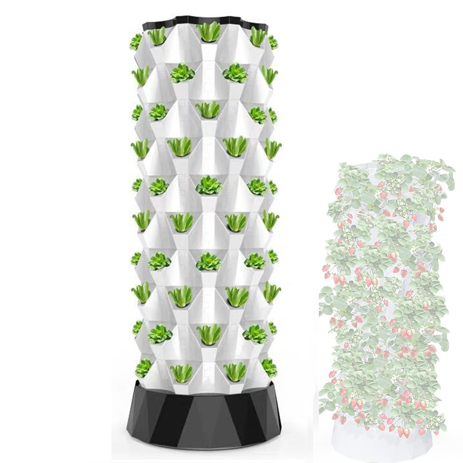 HSSMEUR Hydroponics Growing Soilless Culture Growing Kit,Aquaponics Grow Aeroponics Growing Kit,for Fruits and Vegetables(170cm)