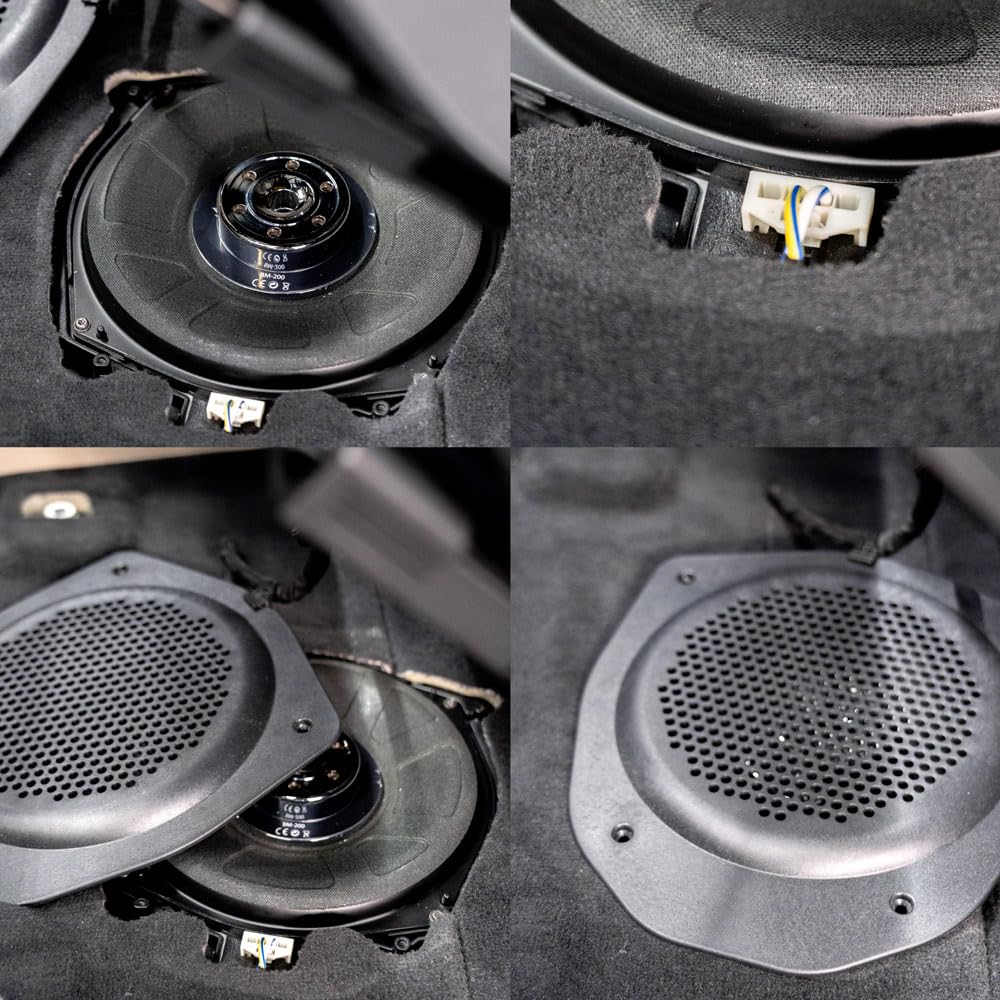Option DSP Soundsystem kompatibel mit BMW 3er G21 / M3 Touring G81 (mit H/K-Soundsystem ab Werk) - Match UP10DSP Plug & Play DSP-Verstärker inkl. Setup & Untersitz-Subwoofer-Set