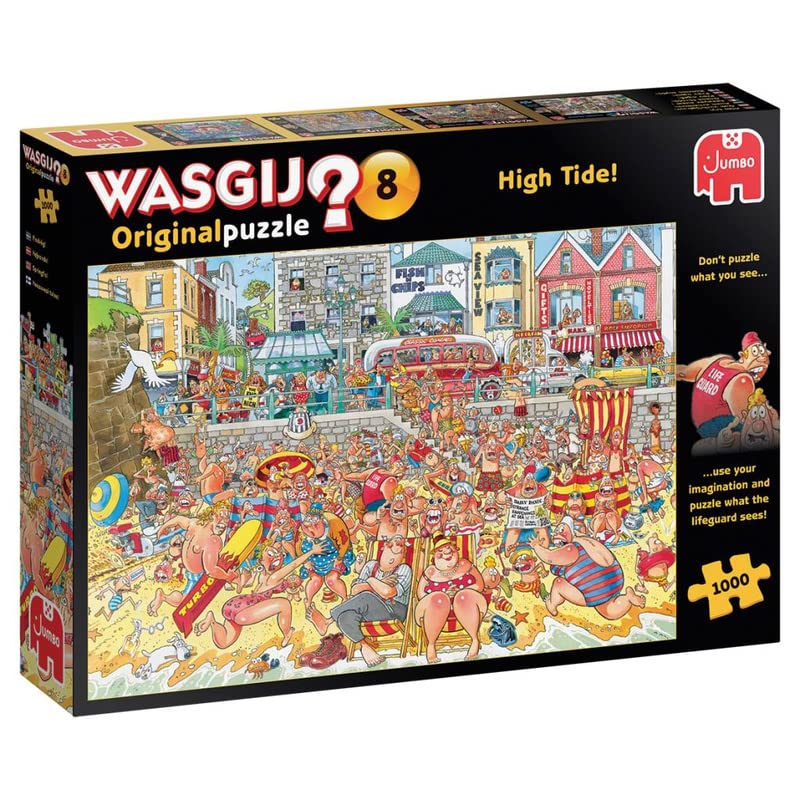 Puzzle Wasgij Original 8 High Tide de Jumbo con 1000 piezas (81925)