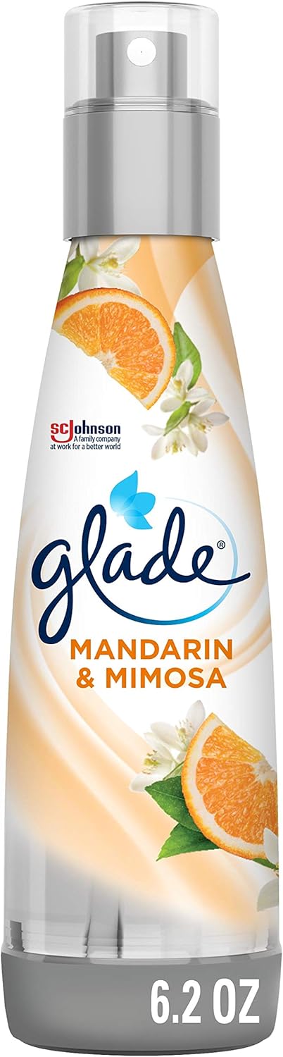 Glade Essentials Room Mist, Mandarin & Mimosa Scent | Air Freshener - 6.2 Once (Pack of 3) (3)