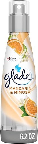Miniatura 3 de Glade Essentials - Ambientador para habitación (aroma a mandarina y mimosa, 6,2 veces, 3 unidades), blancoanaranjado, 3