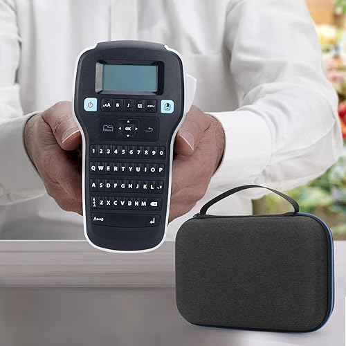 Miniatura 6 de Funda compatible con DYMO LabelManager 160280 Machine, paquete de 2 repuestos para rotuladoras Dymo 45013 D1