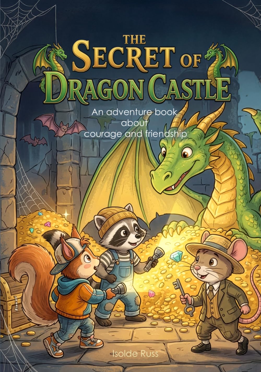 THE SECRET OF DRAGON CASTLE: An adventure book about courage and friendship (The Adventure Stories of Raccoon, Squirrel, and Mouse)