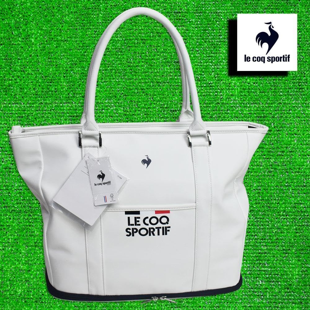 ルコックスポルティフ ゴルフ 大判トートバッグ【ホワイト】新品！ Amazon.co.jp: [ルコックスポルティフ] トートバッグ メンズ