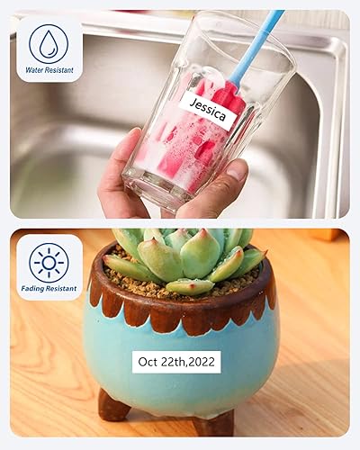 Miniatura 6 de Msudoku Paquete de 5 cintas TZe-241 TZe TZ de 0.7 pulgadas laminadas blancas de repuesto para cinta Brother TZe241 TZ-241 TZ241 TZ241 0.709 in cinta