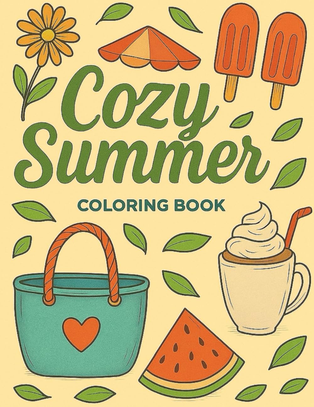Cozy Summer Coloring Book