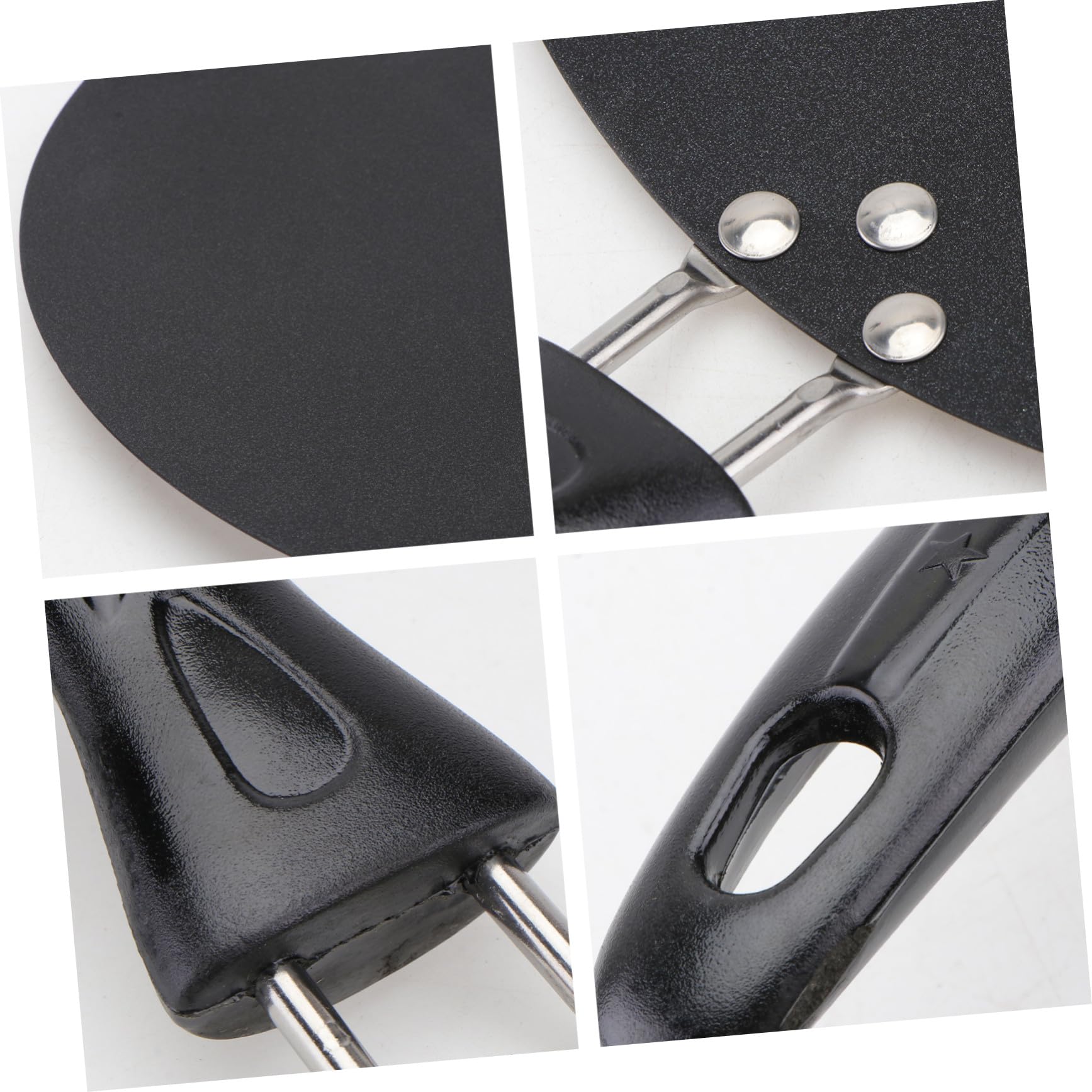 Cabilock Sartén Antiadherente Hierro para Tortillas y Bistec, Compatible Inducción y Gas, Tamaño Mediano, Utensilio Cocina Doméstica para Freír y Asar, Uso en Hogar