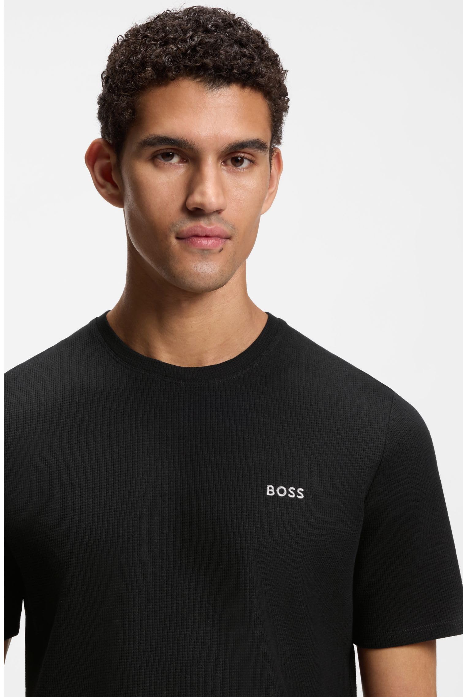 Boss Waffle 10269584 Short Sleeve Pyjama T-shirt XL