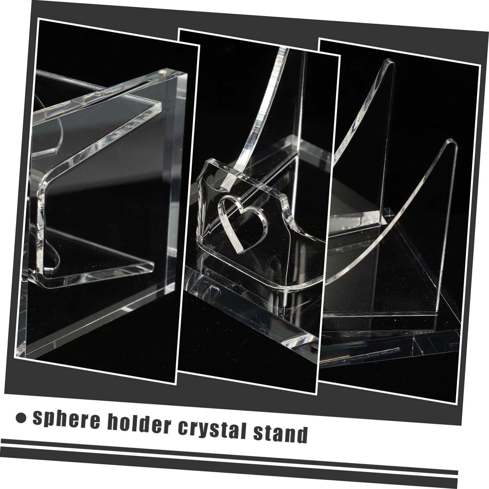CORHAD Artifact Display Stand Crystal Display Stands Crystal Holder for Stones