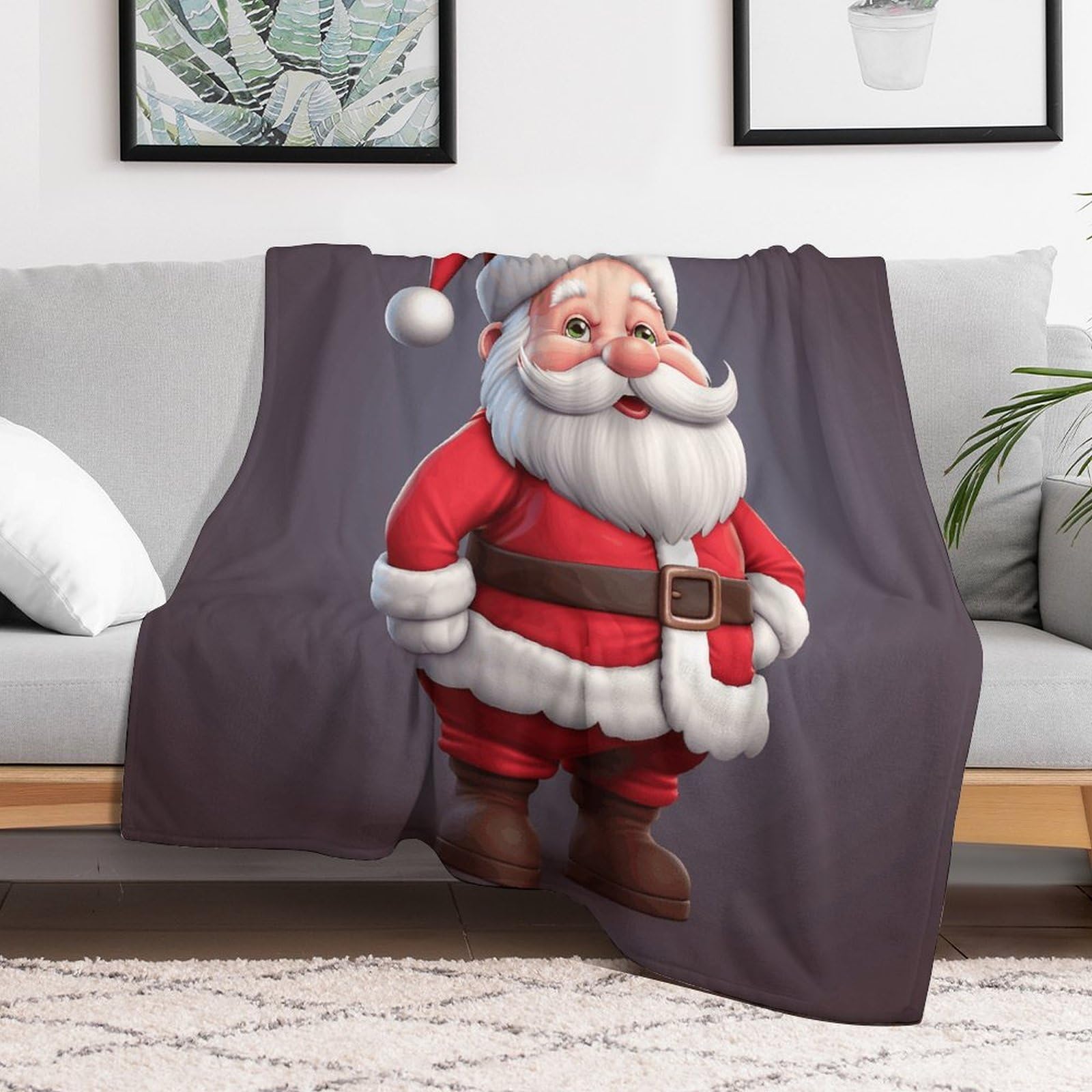 Couverture polaire de Noël personnalisée, le cadeau en flanelle réconfortant pour toute saison