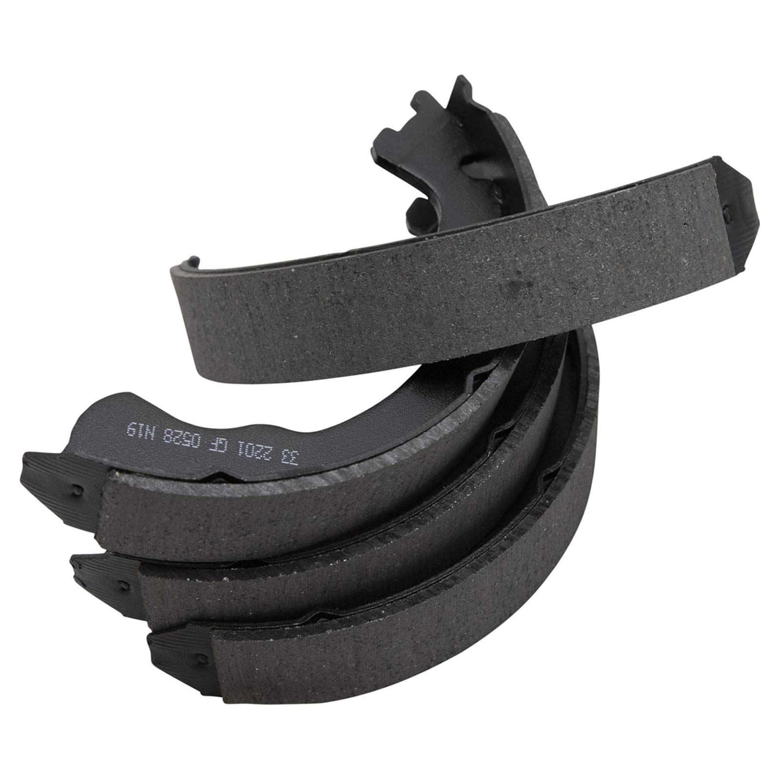 TRQ Rear Parking Brake Shoe Set