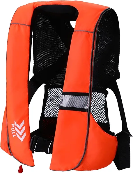 Automatic Inflatable Life Jackets for Adults Life Vests 330lbs Capacity