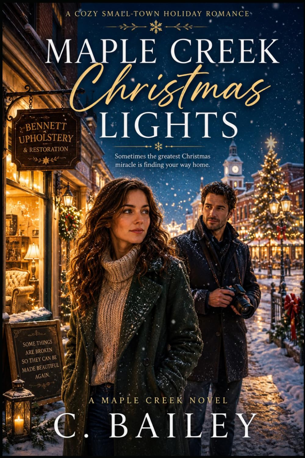 Maple Creek Christmas Lights: A Maple Creek Holiday Romance (Maple Creek Romance Novels)