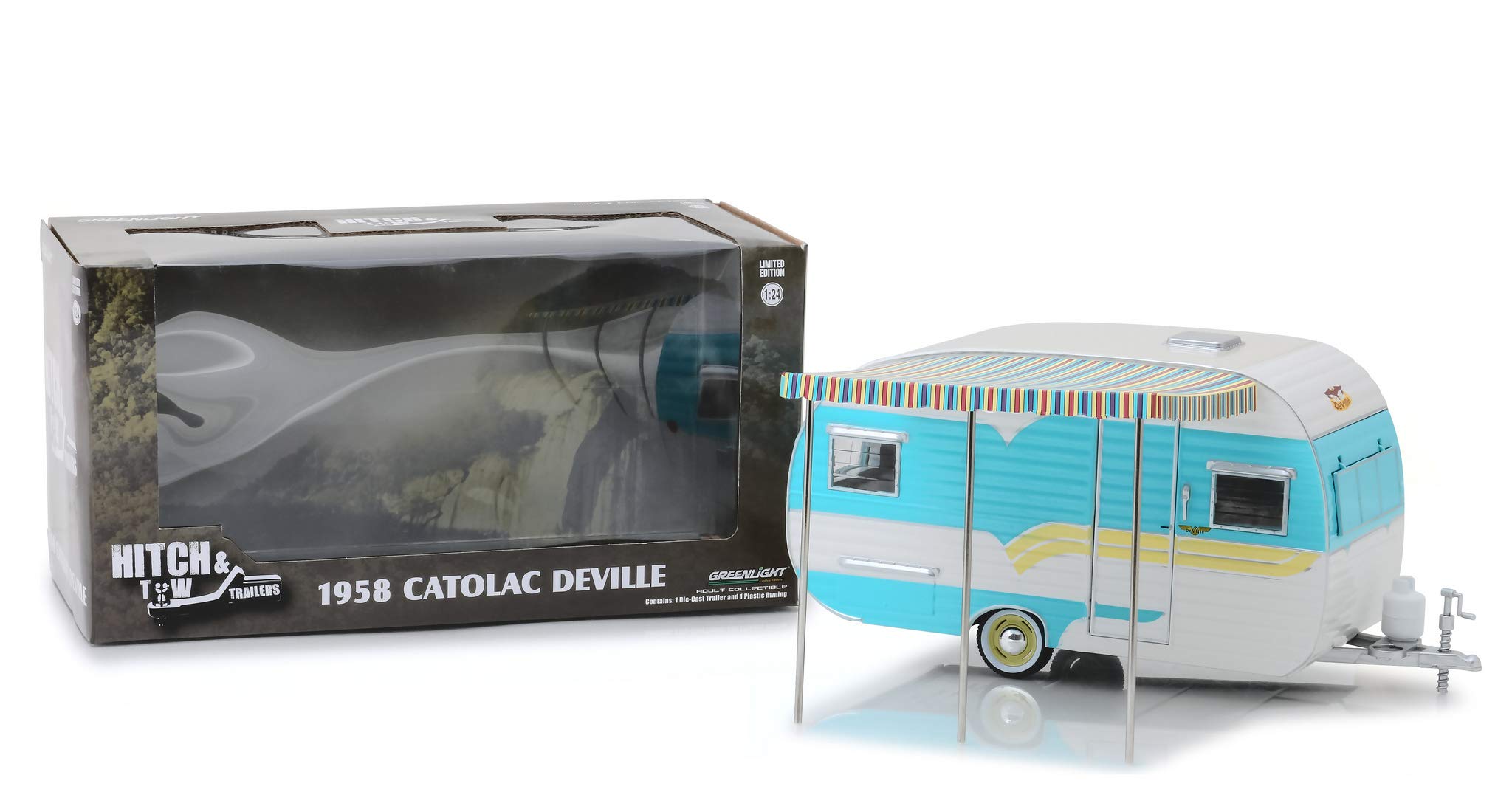 グリーンライト winnebago ウィネベーゴ トレーラー ミニカー 1:24