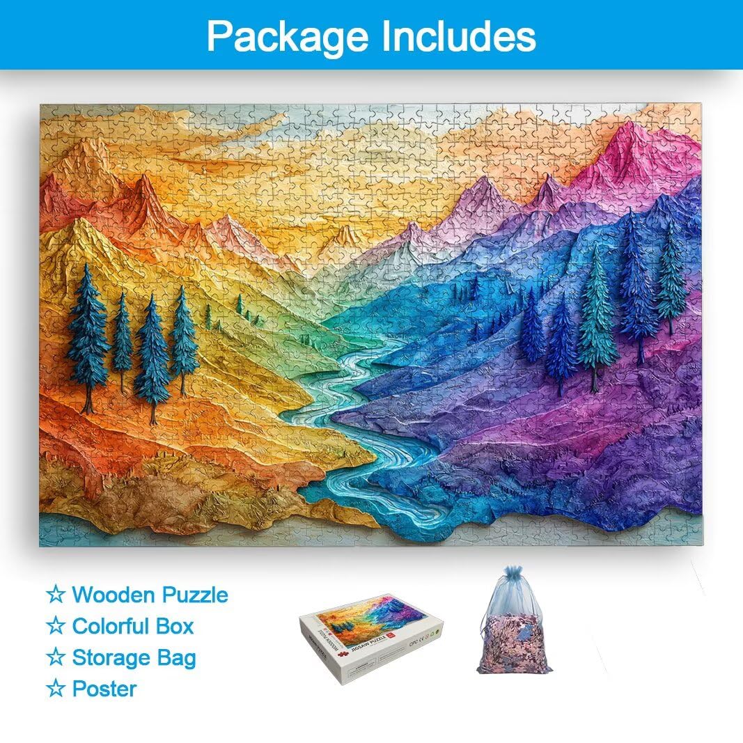 Puzzle Paesaggi, Puzzle 1000 Pezzi per Adulti, Regalo Donna/Uomo -2731