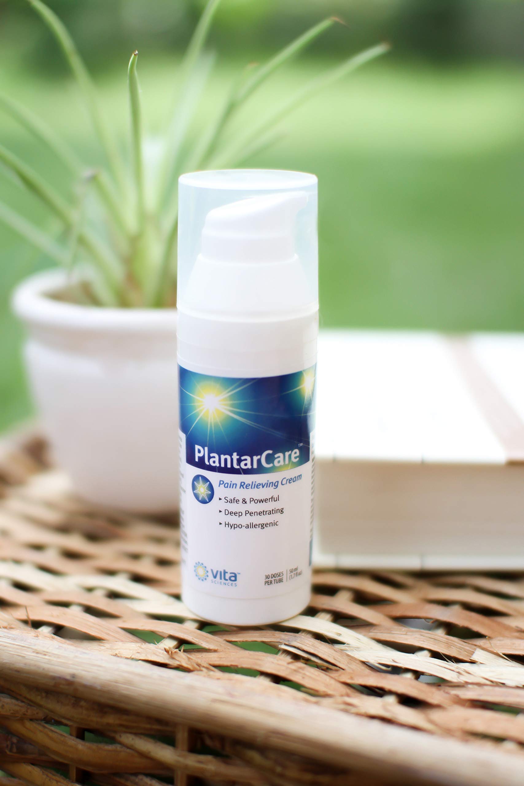 Plantar Fasciitis FastActing Foot & Heel Pain Relief Cream. Topical