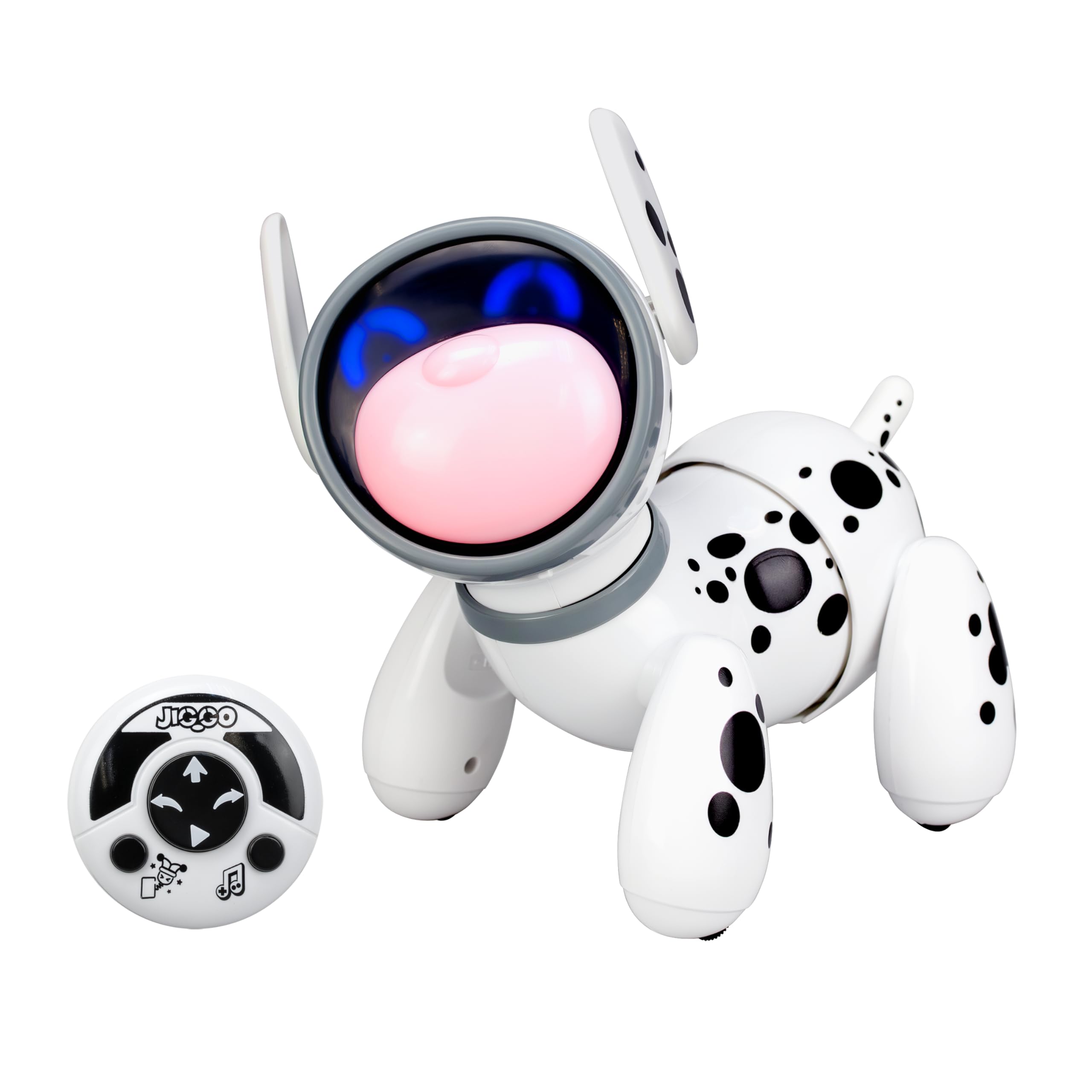 Silverlit Jiggo Interactive Dancing Pet Robot Toy for Kids with Remote Control Sound and Touch Reactions