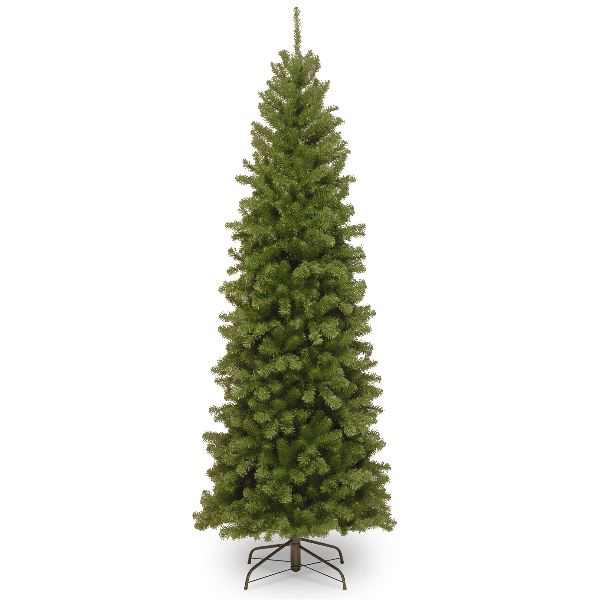 National Tree Company 6.5ft North Valley Spruce Slim Artificial Christmas Tree