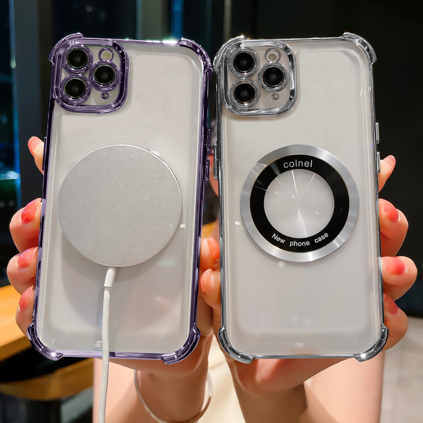Amazon.com: Eiyikof for iPhone 11 Pro Max Magnetic Transparent