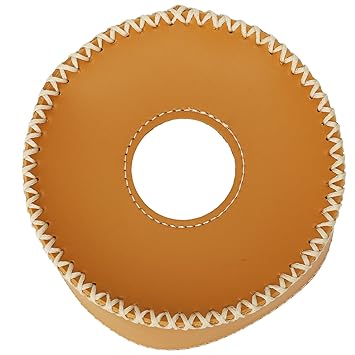 Ketsicart Fuel Canister Storage Cover, Gas Tank Protective Case Shock Proof PU Leather Scratch Resistant Portable Durable for Outdoor (Earth Yellow)