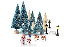 KUUQA Christmas Decorations Town Set