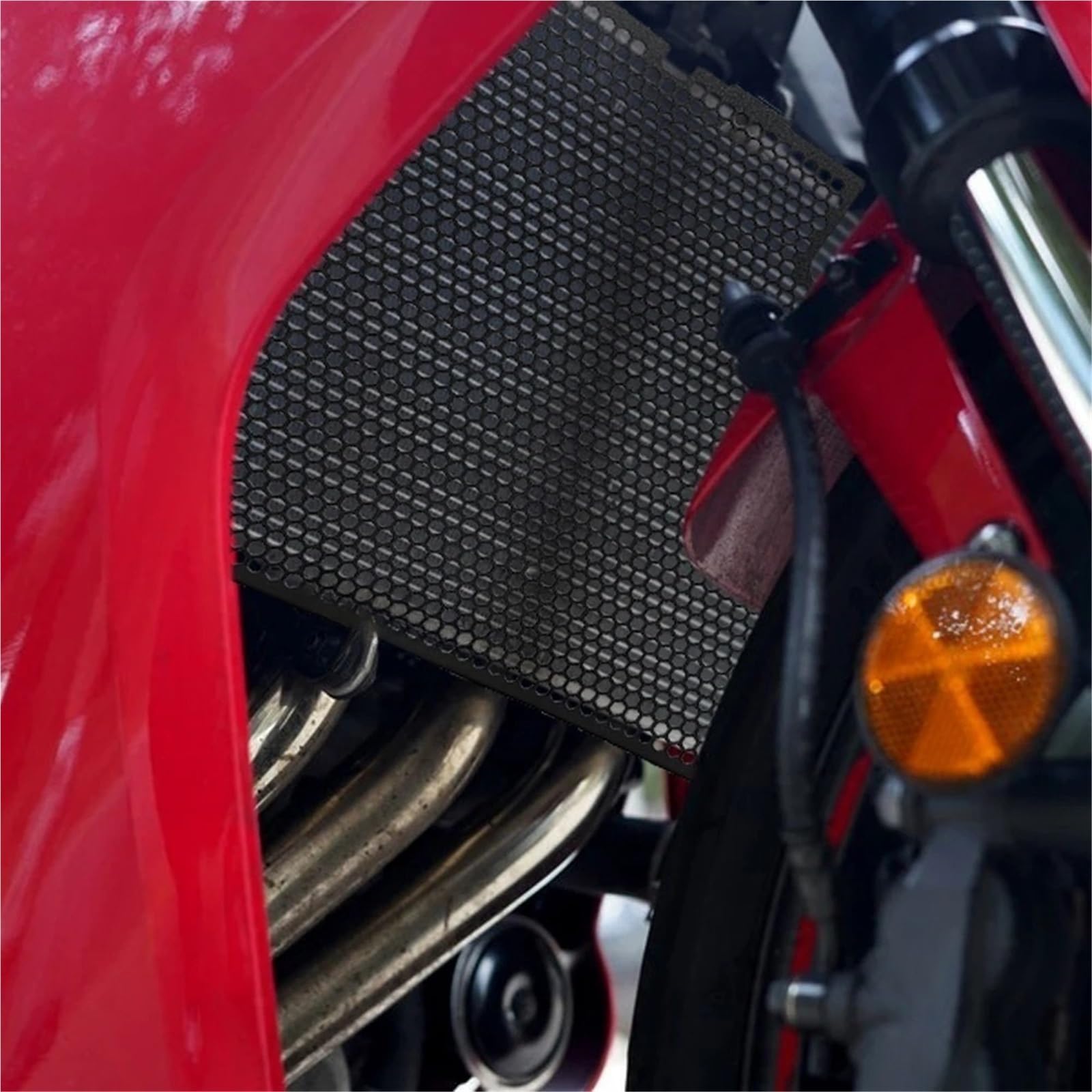 Modelli Di Protezione Della Copertura Della Griglia Di Protezione Del Nucleo Radiatore Motociclo Per CBR600RR 2007-2024 Copriradiatore per moto