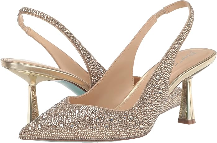 Обувь Betsey Johnson Clark, цвет: Золотой — фото 1