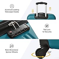 Amazon.com | Merax Luggage Sets 13 Piece Suitcase Set 16/20/24/28