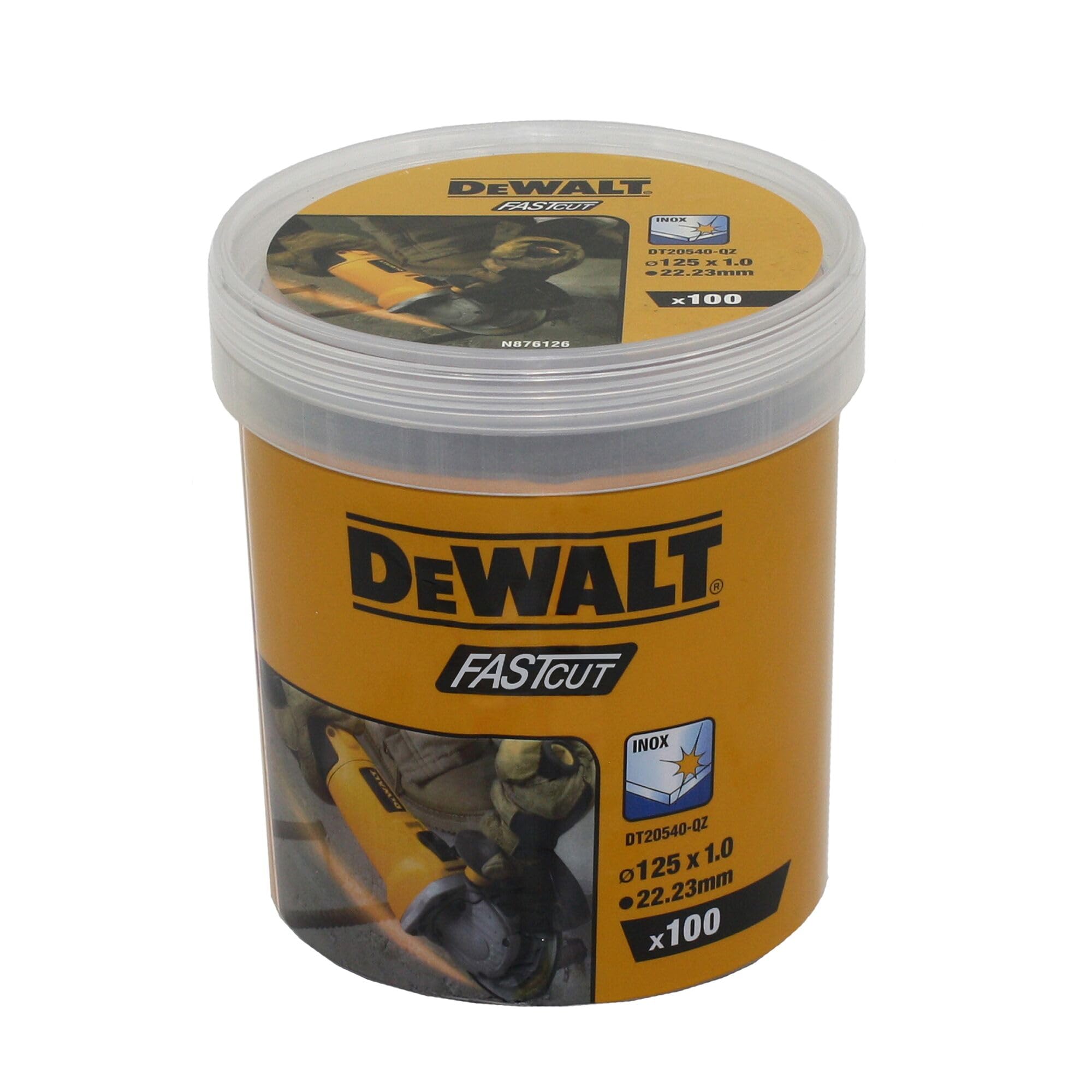 Dewalt Boite de 100 disques abrasifs