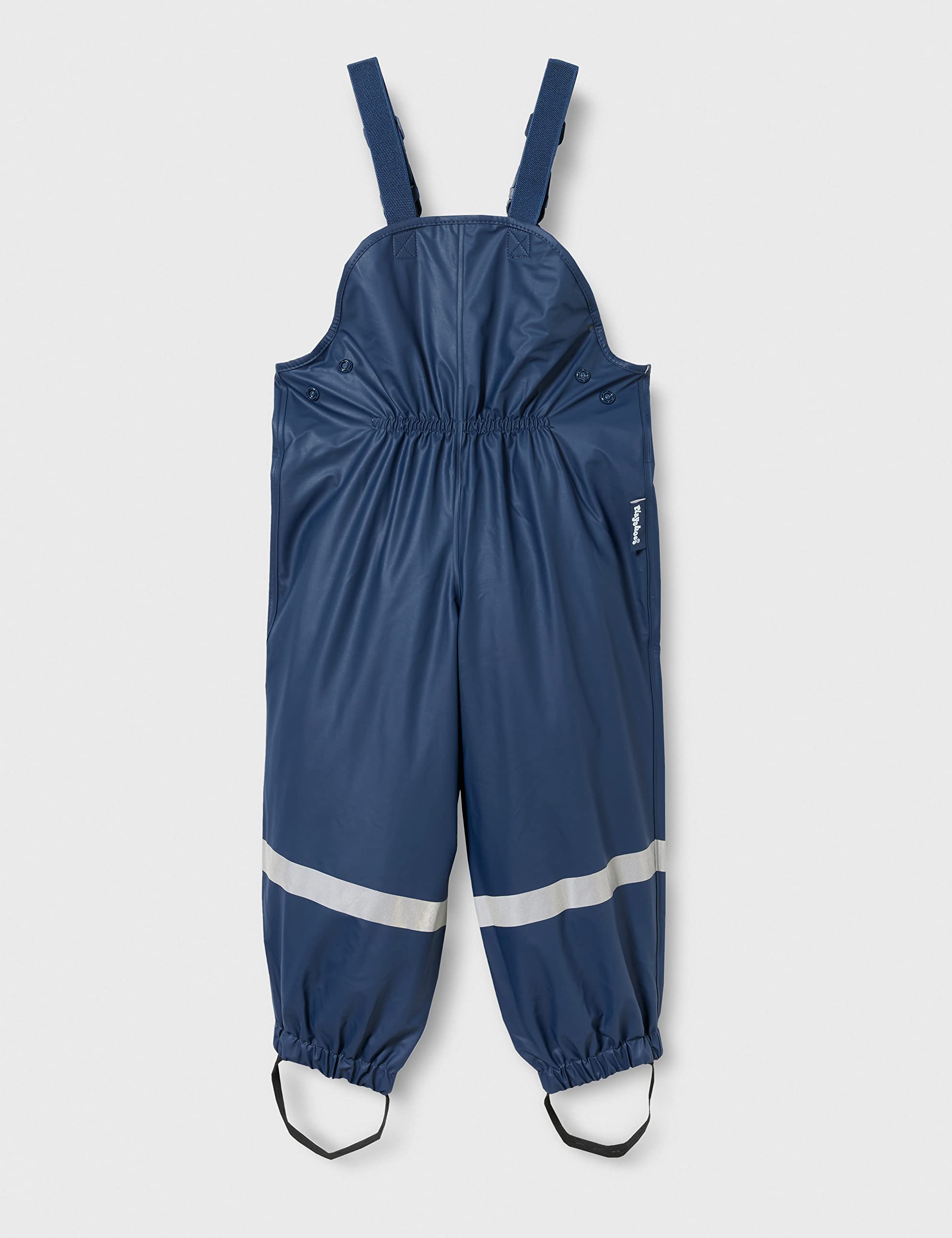 Playshoes Kinder wasserdichte Regenlatzhose mit Textilfutter