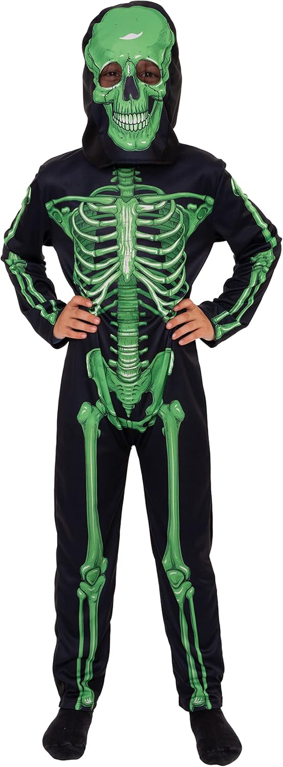 Xowwyue Halloween Hexen Maske - Grüne Latexmaske Mit Haar & Hut