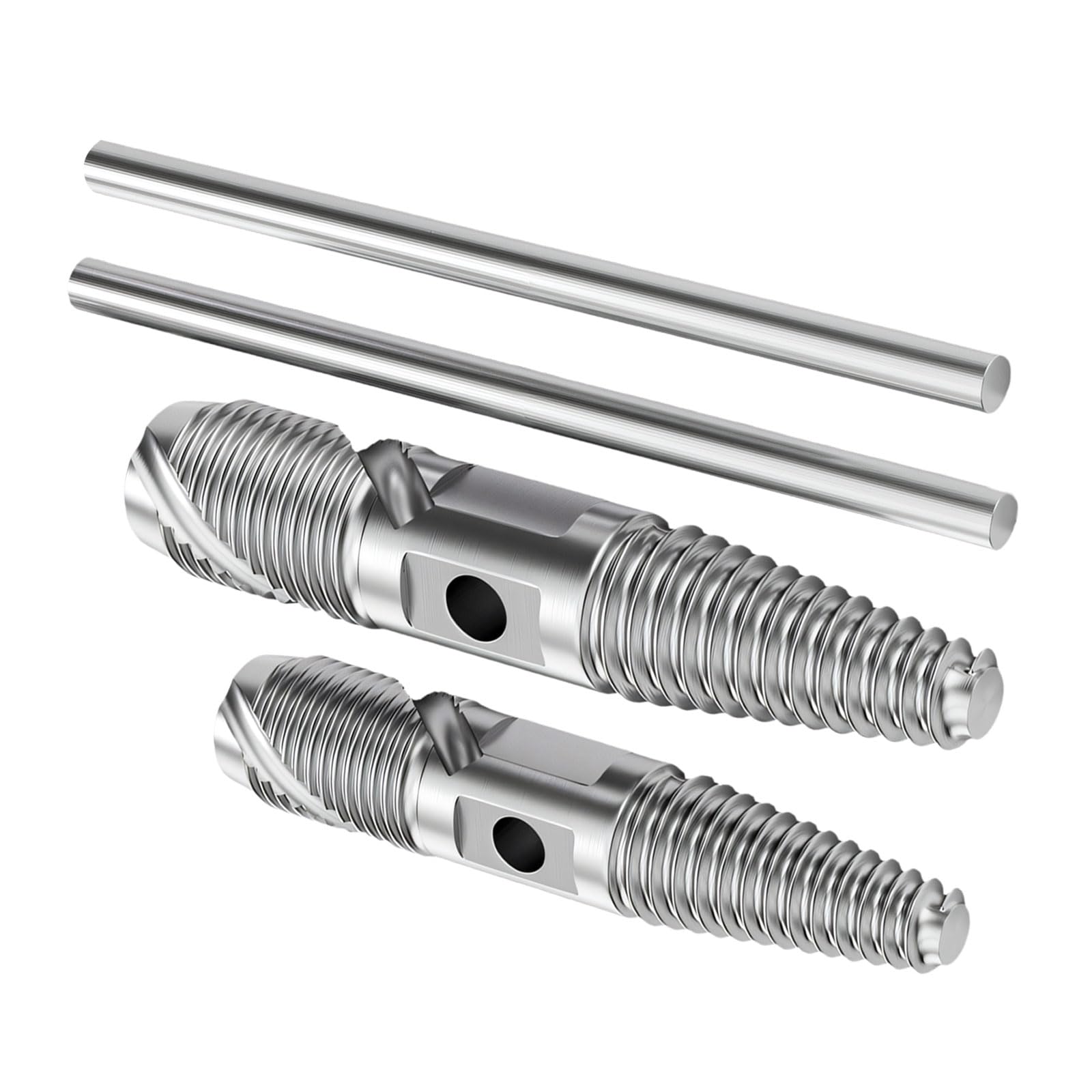 1 / 2Inch 3 / 4Inch Double Head Break Screw Extractor Pipes Faucet Break Bolts Water Pipe Screw Damaged Thread Repair