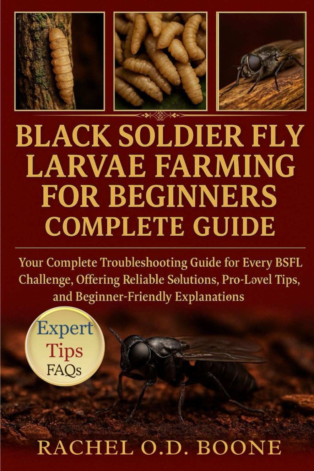 BLACK SOLDIER FLY LARVAE FARMING FOR BEGINNERS COMPLETE GUIDE: Your Complete Troubleshooting Guide for Every BSFL Challenge, Offering Reliable ...