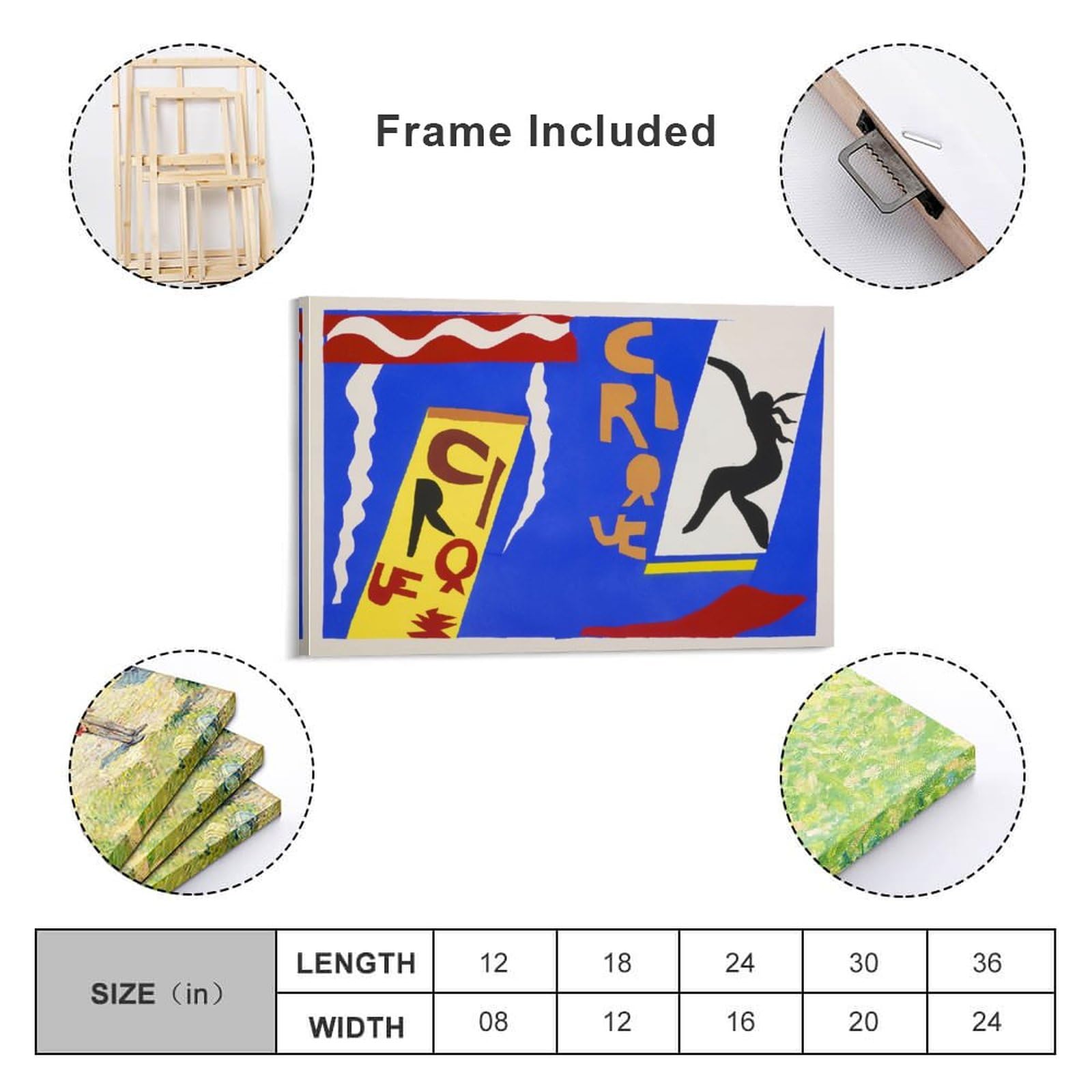 Amazon.co.jp: アンリマティスポスター《ジャズからのサーカス