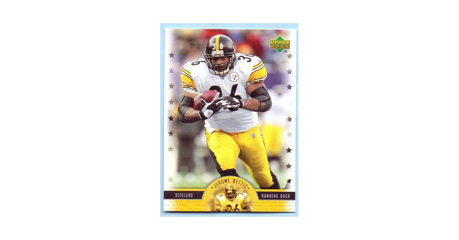 [5シリ]Jerome bettis nfl auto 2016 Classics - JEROME BETTIS - Silver Legends Autograph