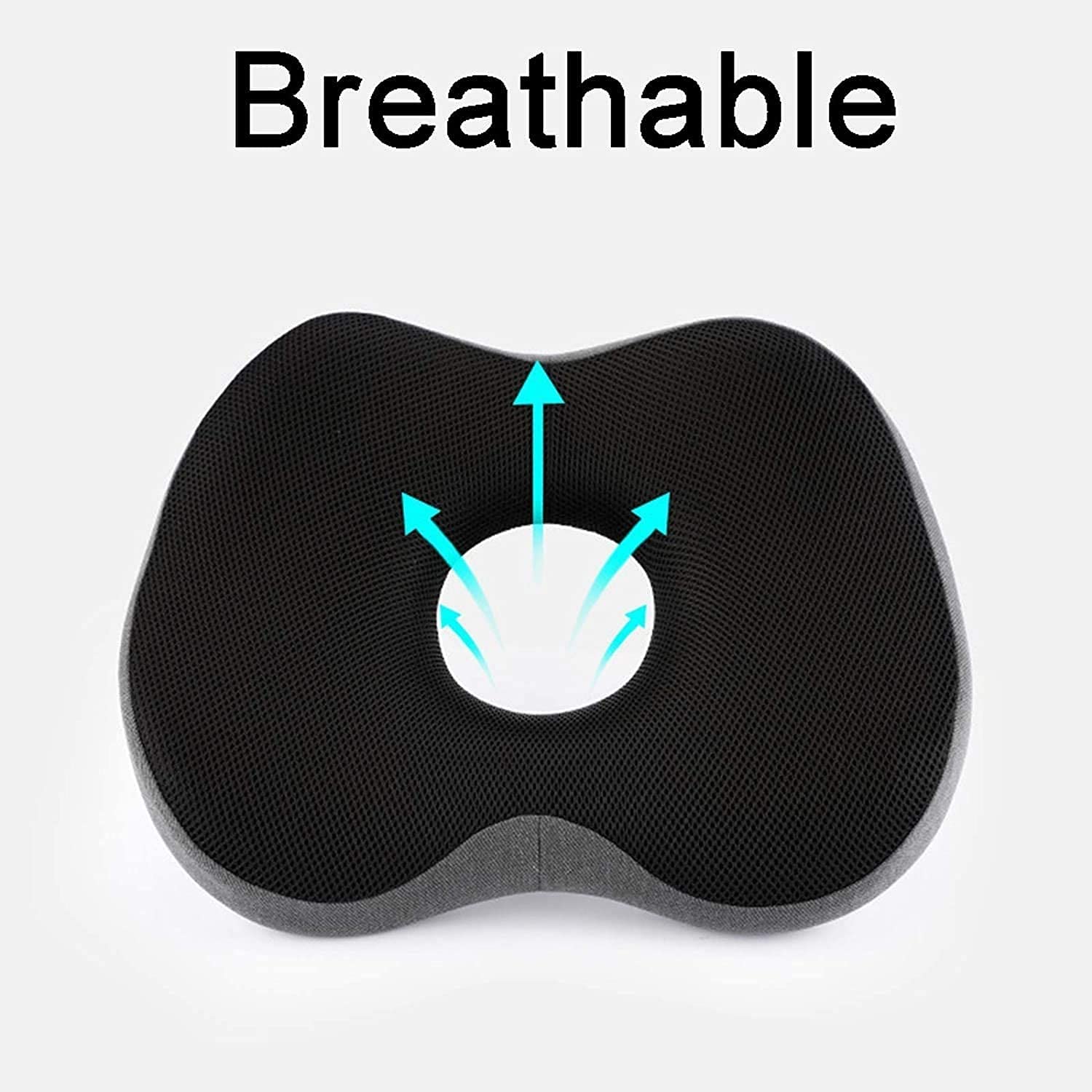 Diseño ortopédico del cojín del Asiento del Asiento de la Almohada Donut |Tailbone & Coccyx 100% Memoria de la Almohada de Espuma |Alivio del Dolor para la hemorroidea, el Embarazo Poste Natal,
