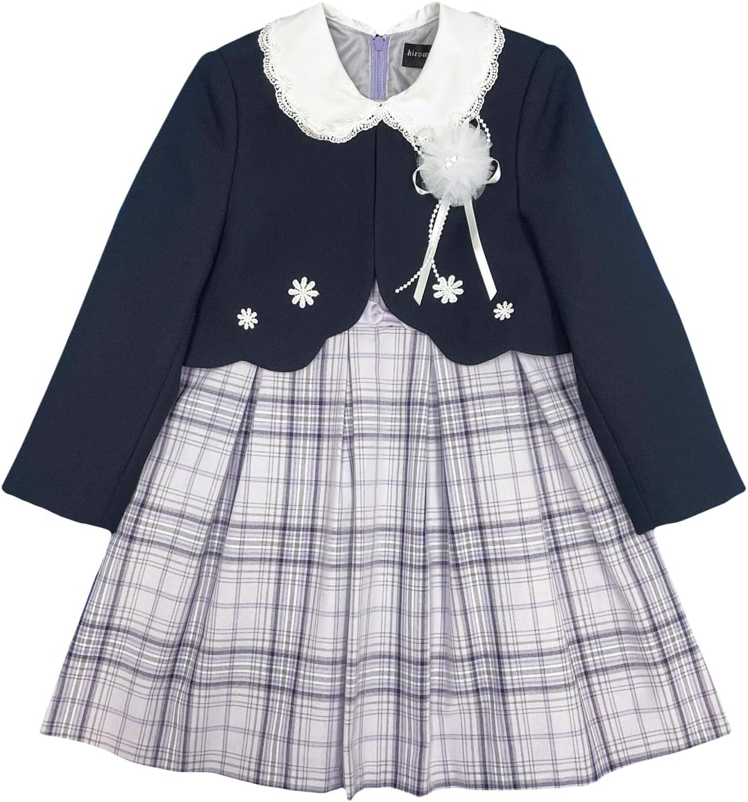 ヒロミチナカノ] 入学式 スーツ 女の子 ワンピース 卒園式 子供服