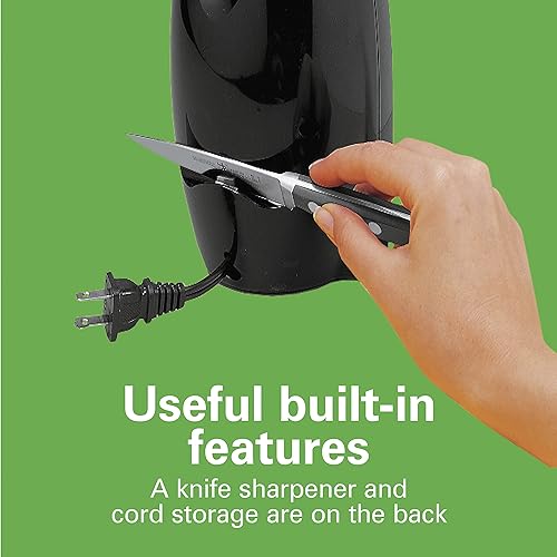 Miniatura 6 de Hamilton Beach 76380Z Abrelatas, color negro clásico cromado.