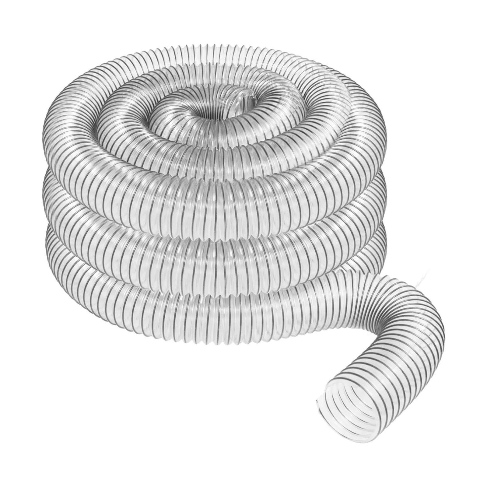 Bdfndjnm Od100mm 4Inch 2''-4'' Od 50-100Mm Clear Pvc Vacuum Hose For Use With Ported Vacuum Cleaners.(,6Meter)