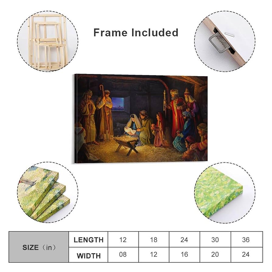 イエスきリスト誕生絵画け　タペストリー 約142cm x 116cm イエスきリスト誕生絵画け タペストリー 約142cm x 116cm - メルカリ