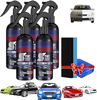 Premium Flawlesscoat Serum Car Spray, 3 in 1 High Protection Quick Car Coating Spray, Plastic Parts Refurbish Agent, Multi-Functional Coating Renewal Agent, Fast-Acting Coating Spray (5Pcs)